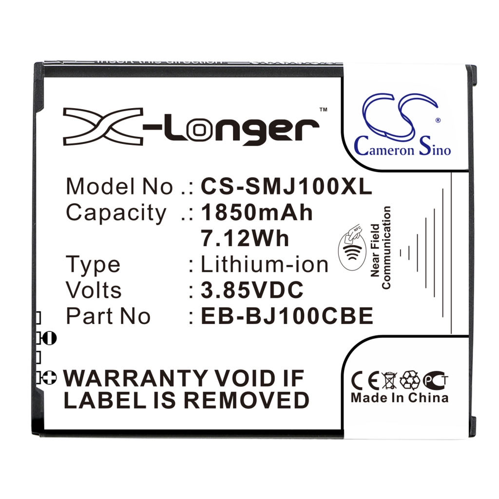 Batterij voor mobiele telefoon Samsung CS-SMJ100XL