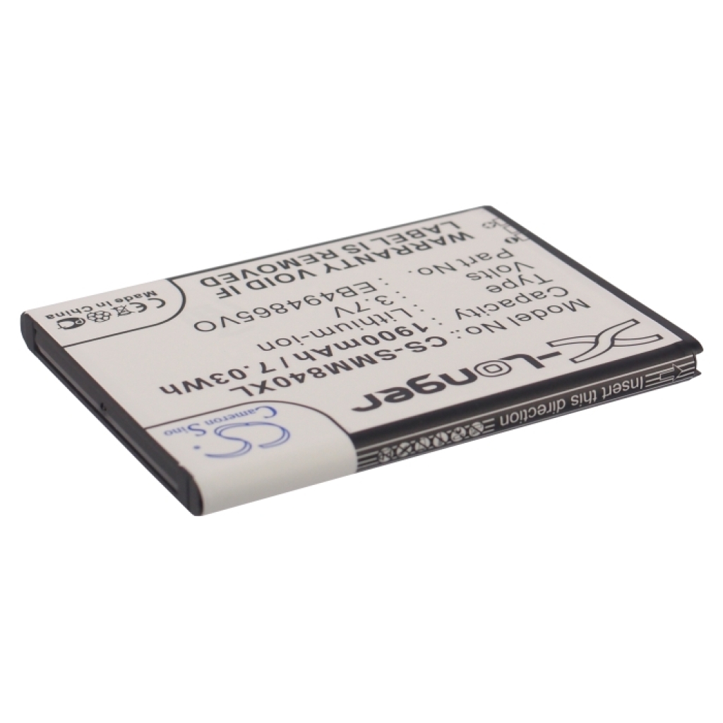 Compatibele batterijvervanging voor Samsung EB494865VO