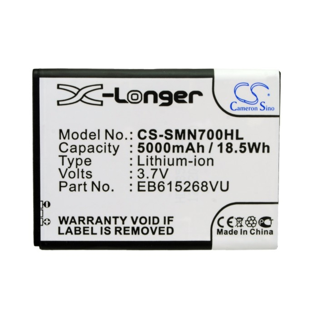 Battery compatible with Samsung CS-SMN700HL