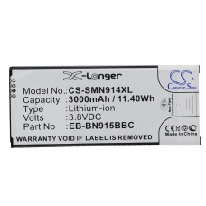 Compatibele batterijvervanging voor Samsung EB-BN915BBC,EB-BN915BBE,EB-BN915BBK
