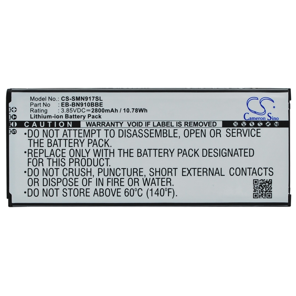 Battery Replaces EB-BN910BBE
