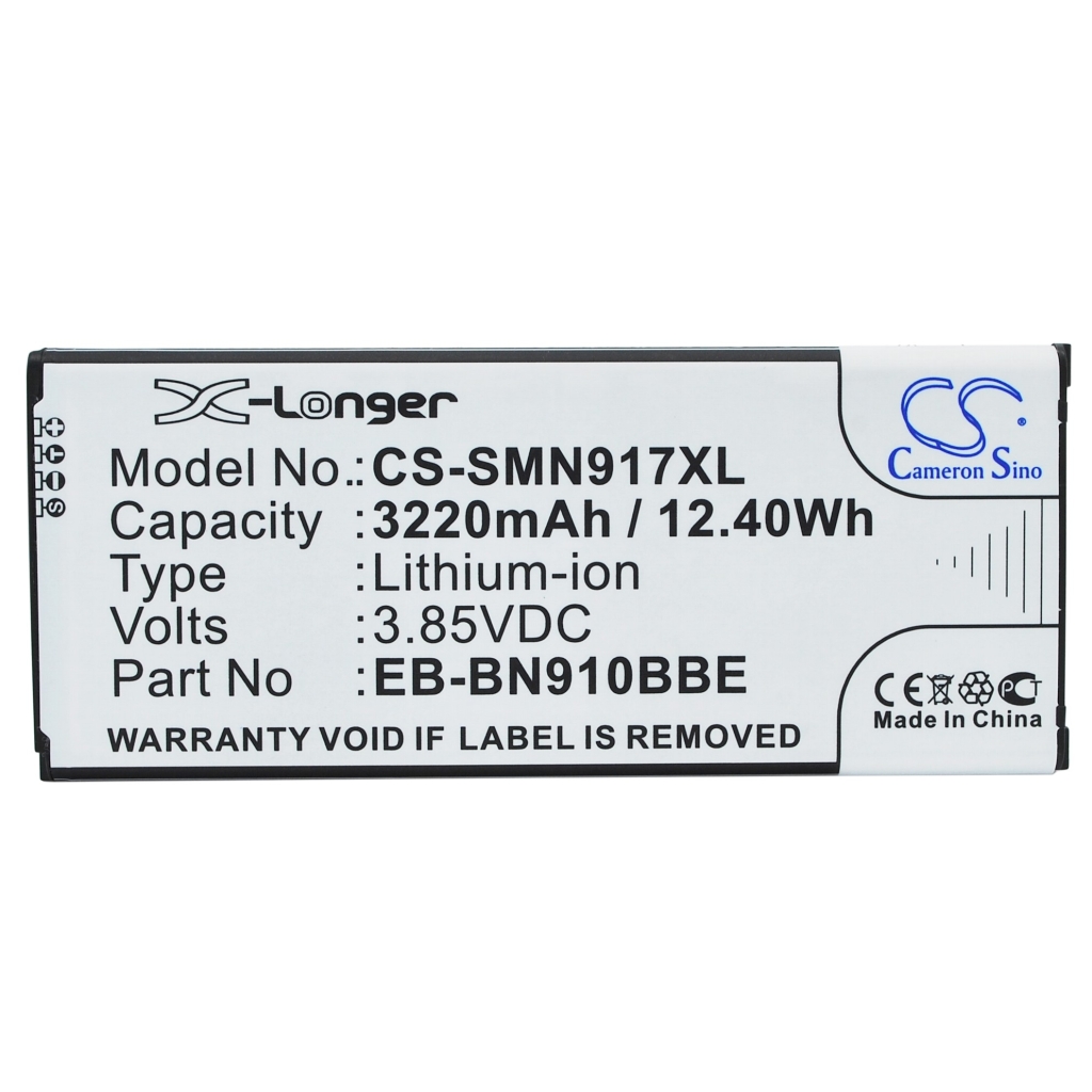Battery Replaces EB-BN910BBE