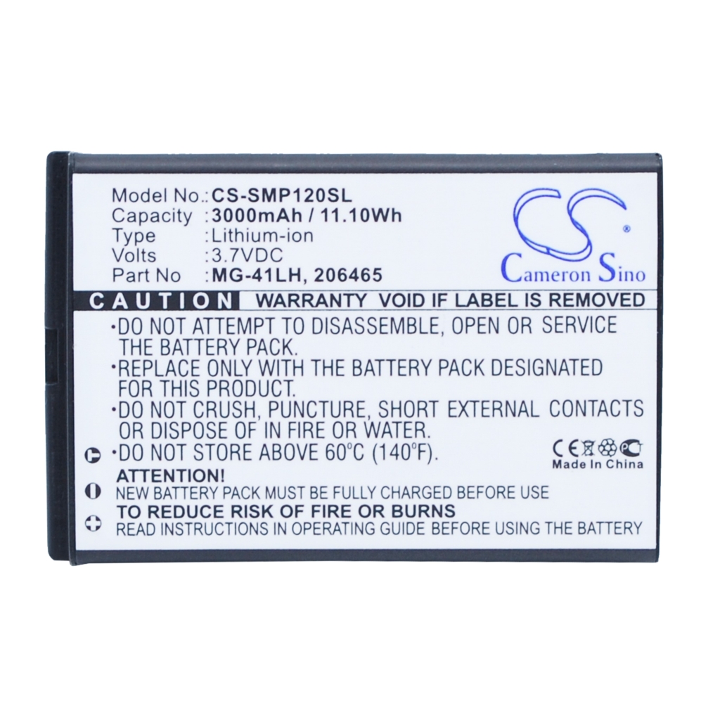 GPS, Navigator Batterij Getac CS-SMP120SL