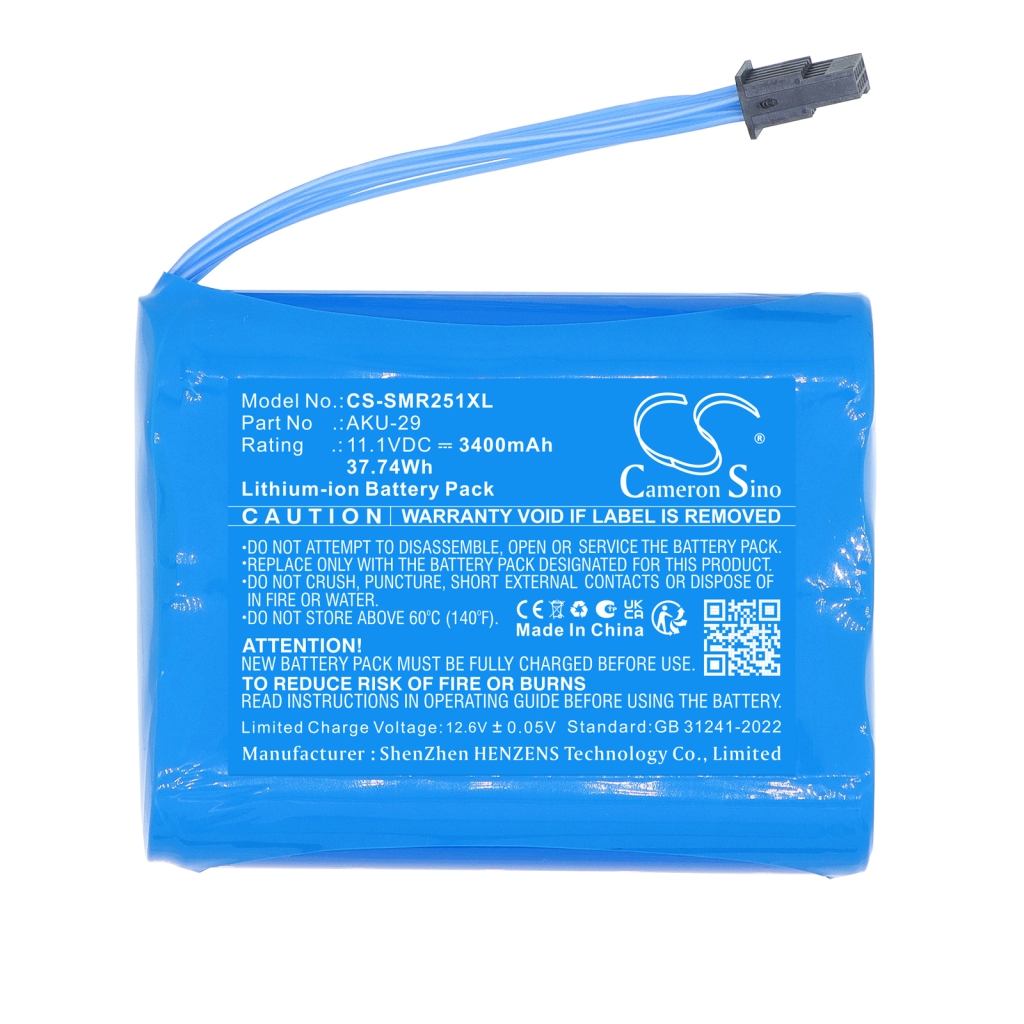 Battery compatible with Sonel CS-SMR251XL