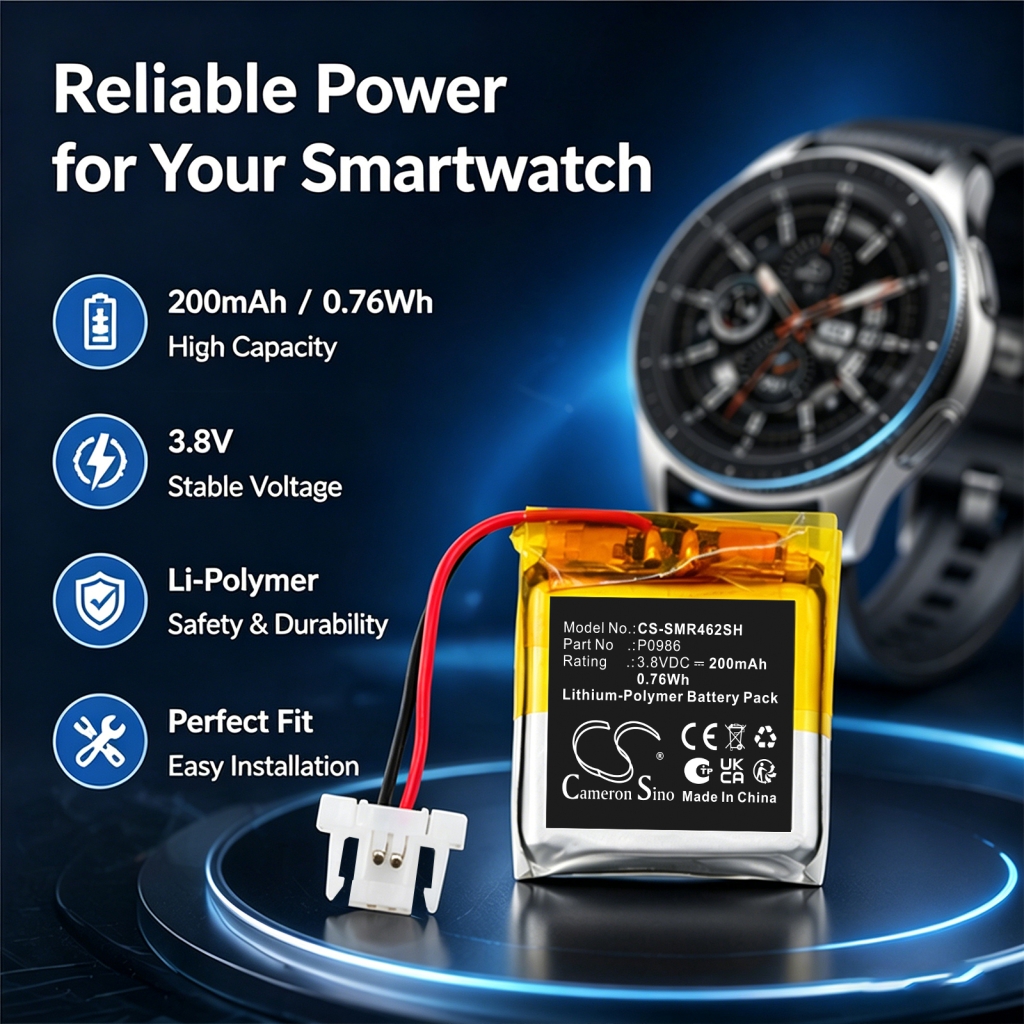 Battery compatible with Samsung CS-SMR462SH