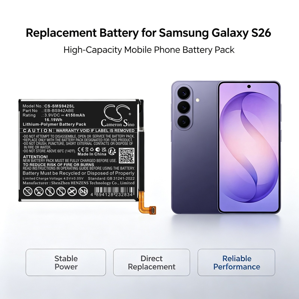 Battery for Samsung Galaxy S26