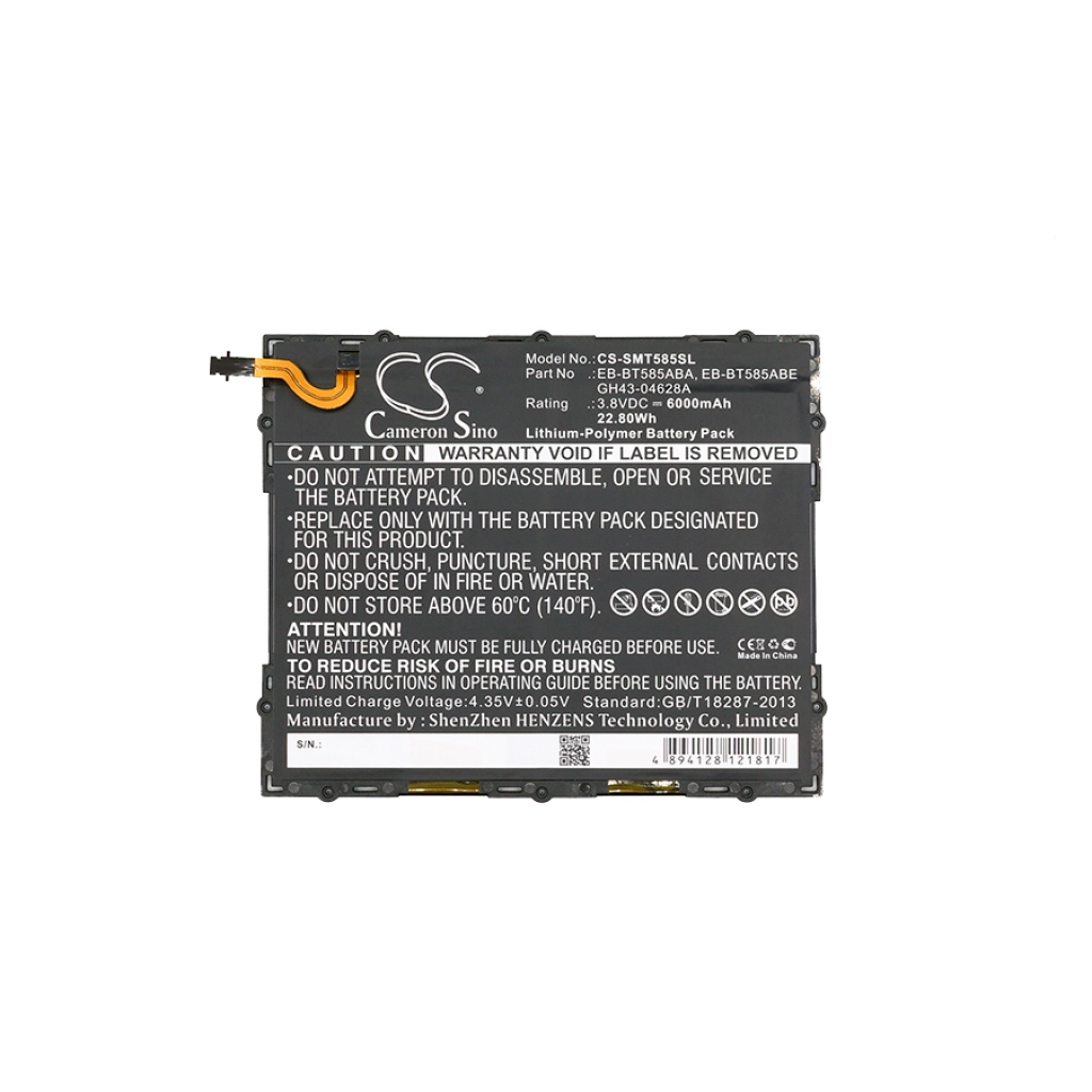 Tablet batterijen Samsung SM-T585C