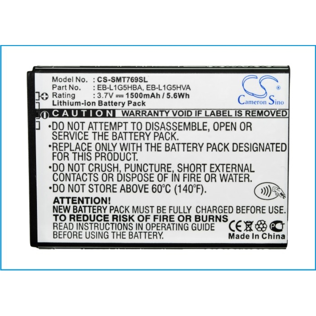 Compatibele batterijvervanging voor AT