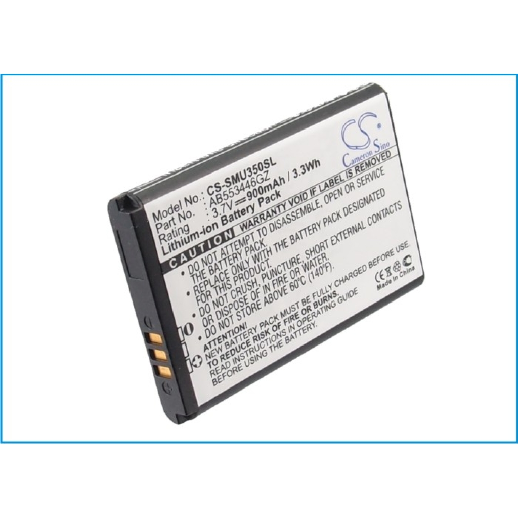 Compatibele batterijvervanging voor Samsung AB553446GZ