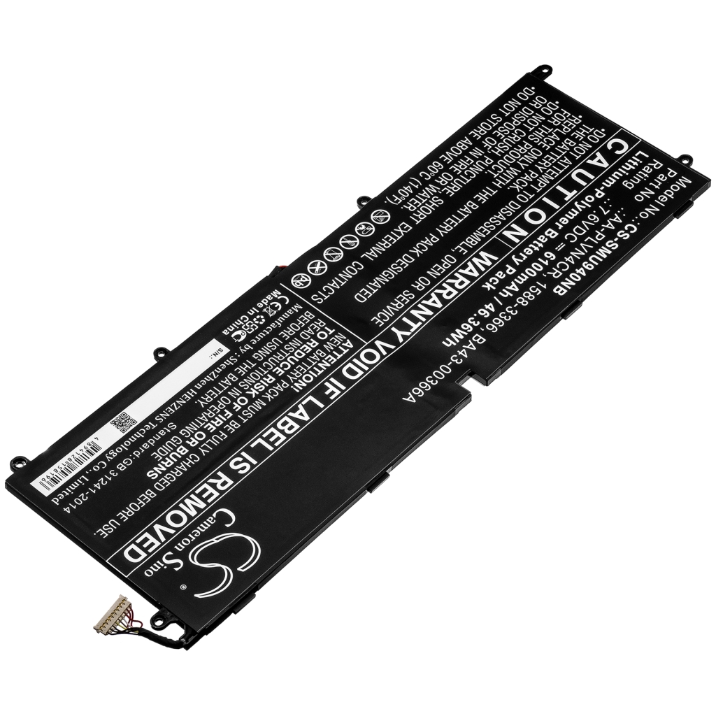 Notebook batterij Samsung CS-SMU940NB