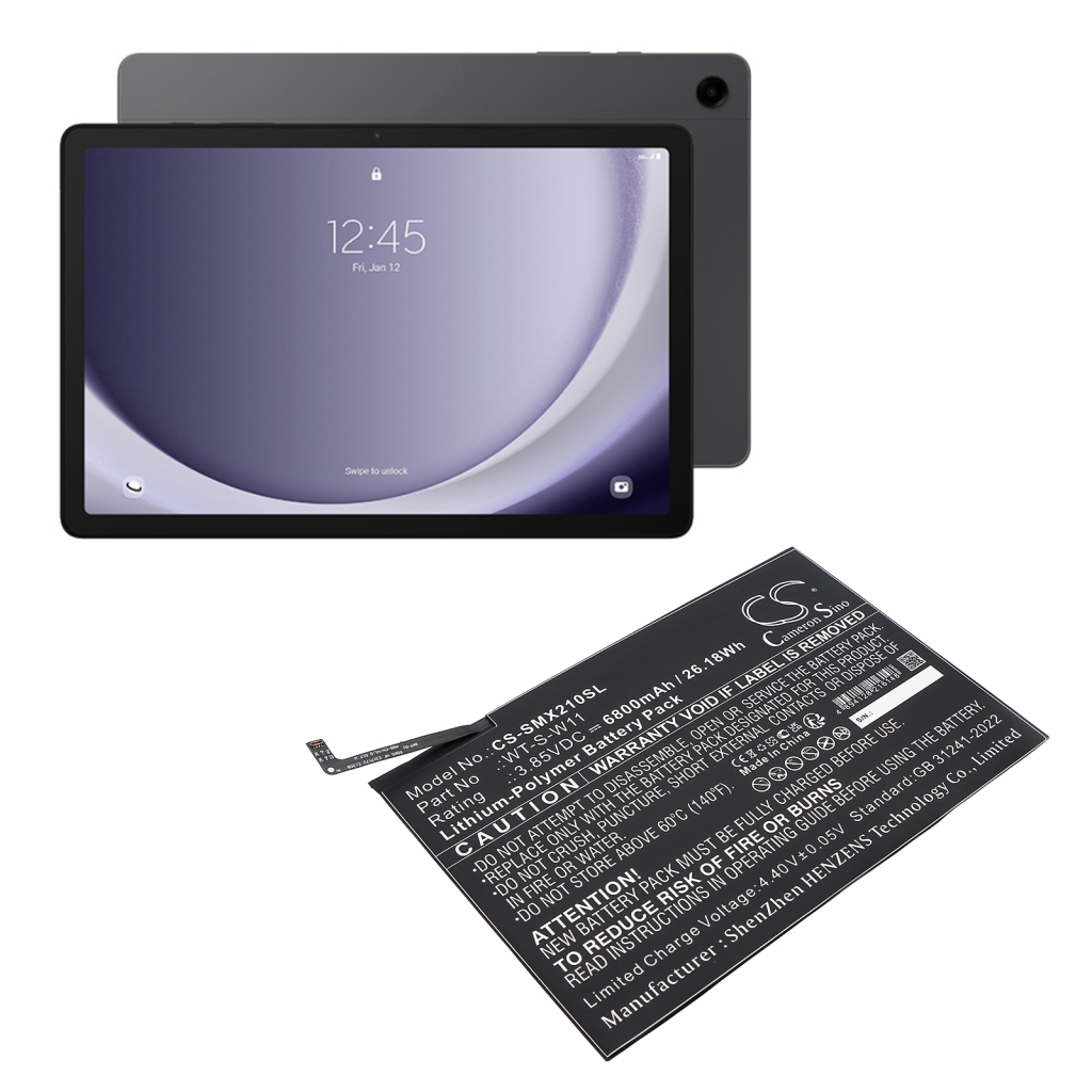 Tablet Battery Samsung CS-SMX210SL