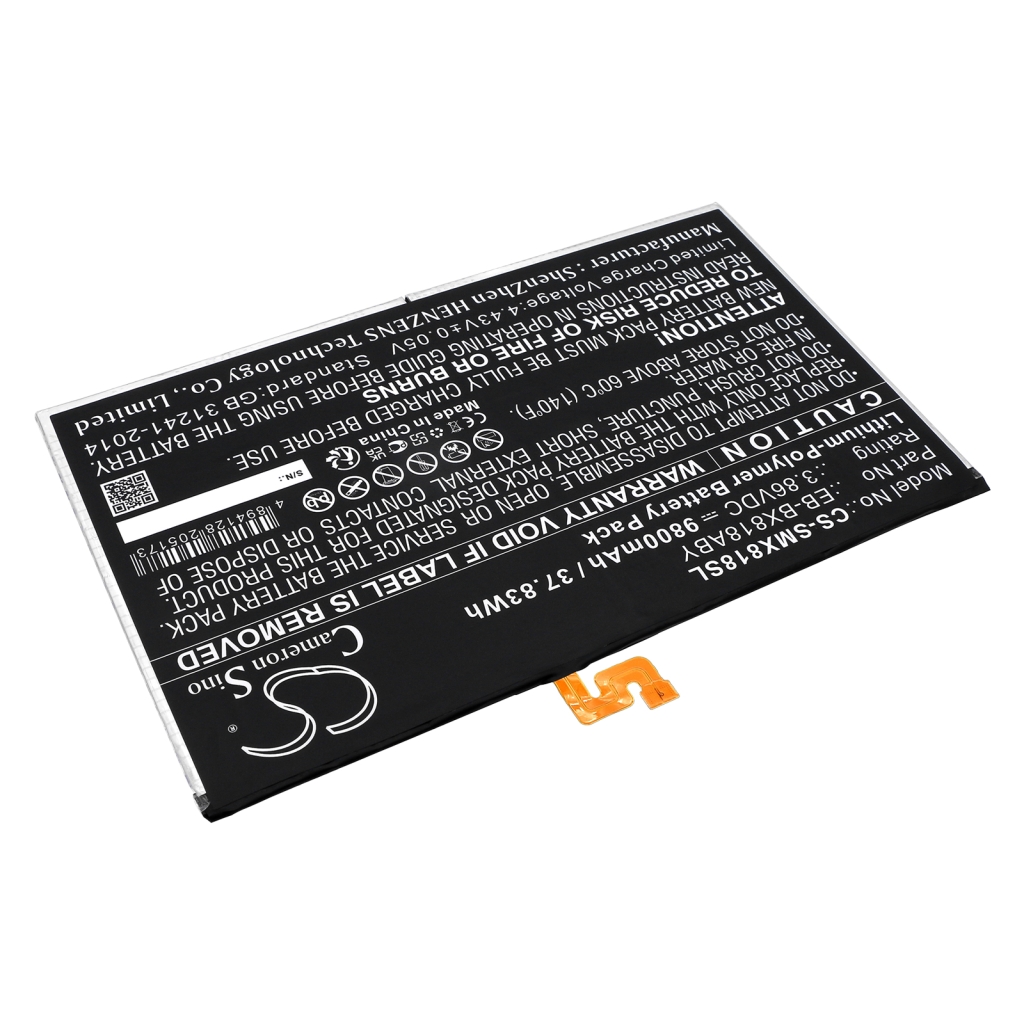 Tablet batterijen Samsung CS-SMX818SL