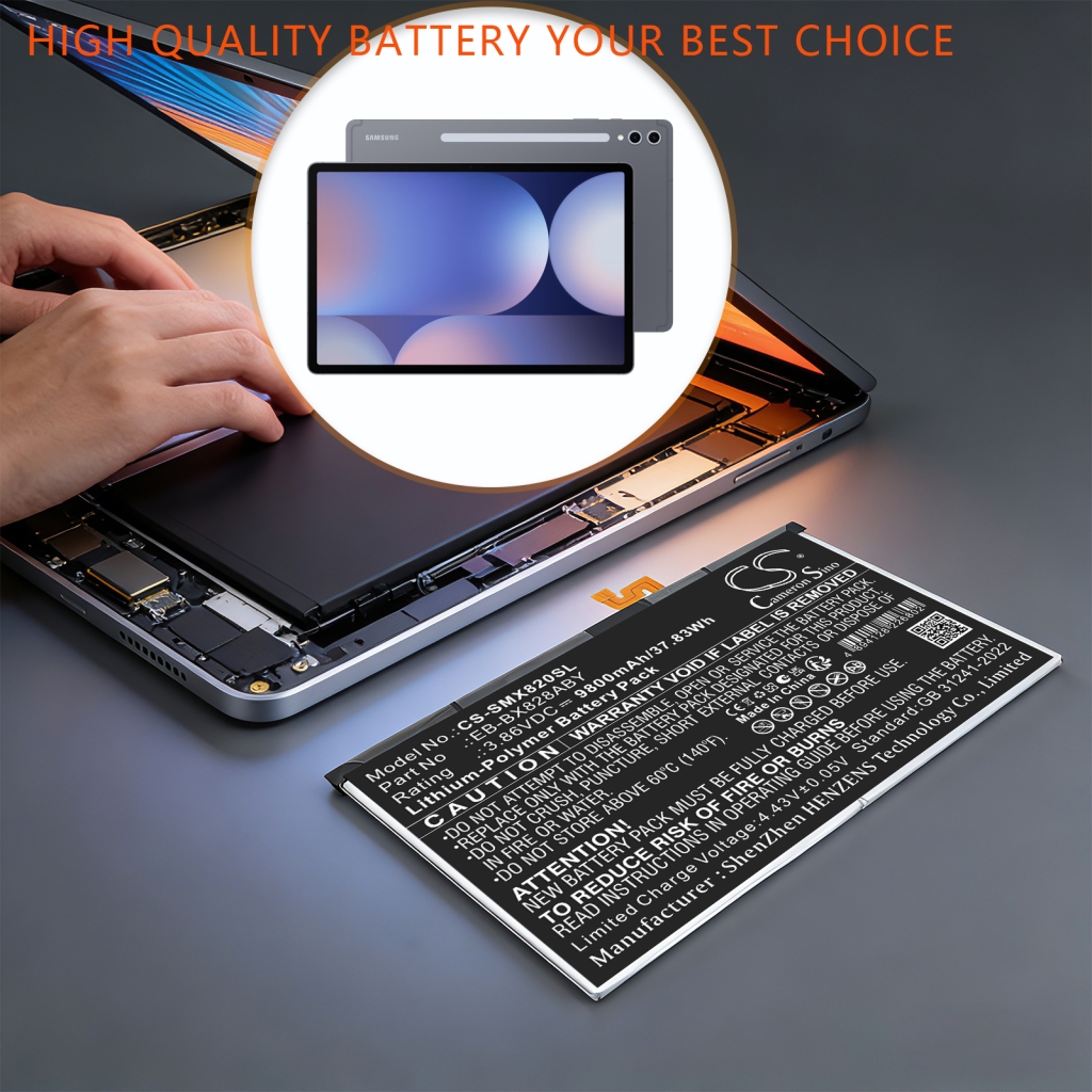 Battery for Samsung SM-X626