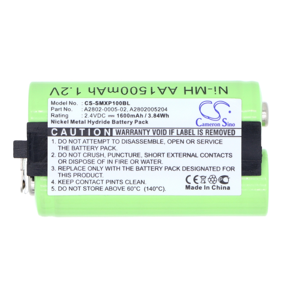 Battery compatible with PSION TEKLOGIX CS-SMXP100BL