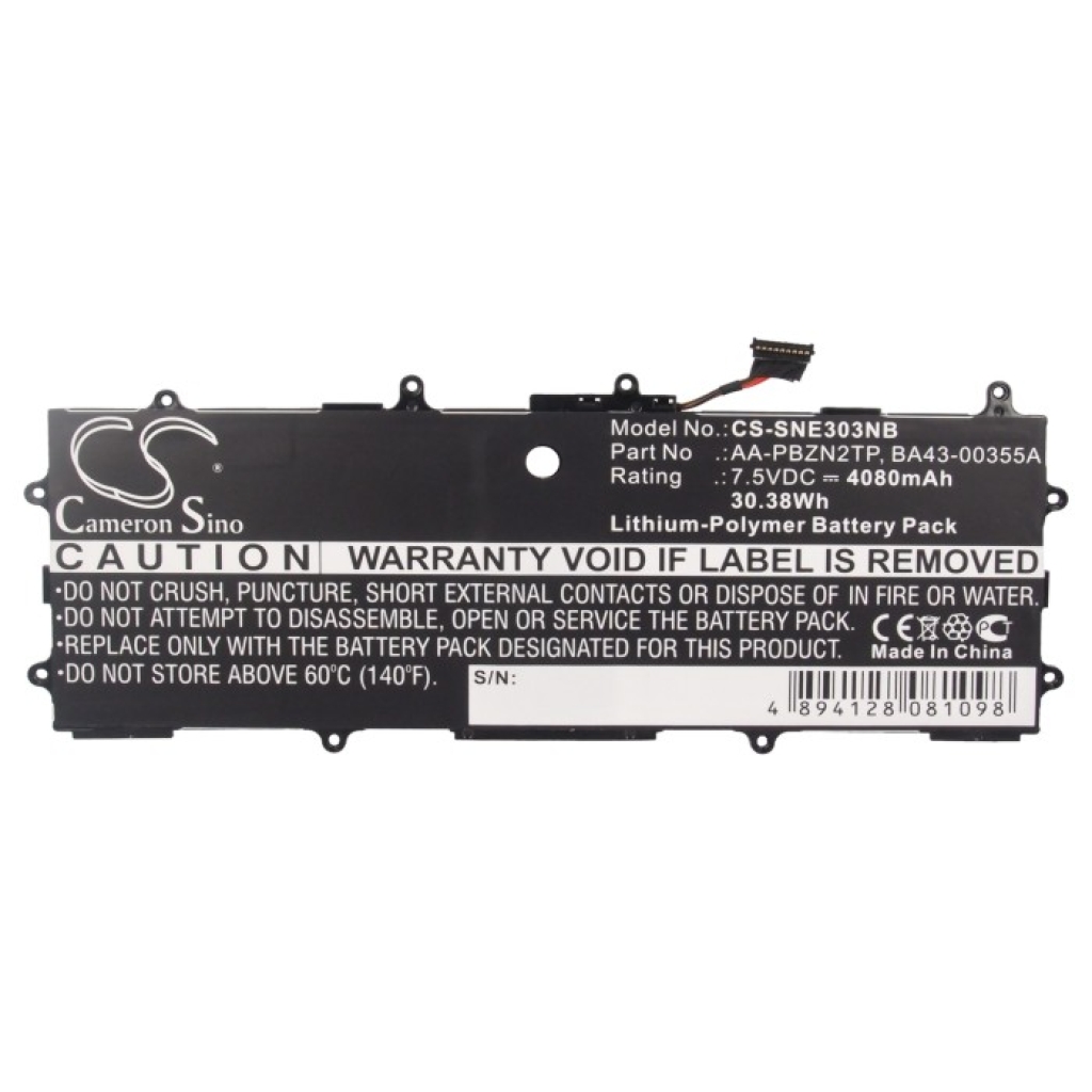 Notebook batterij Samsung XE500T1C-A01UK
