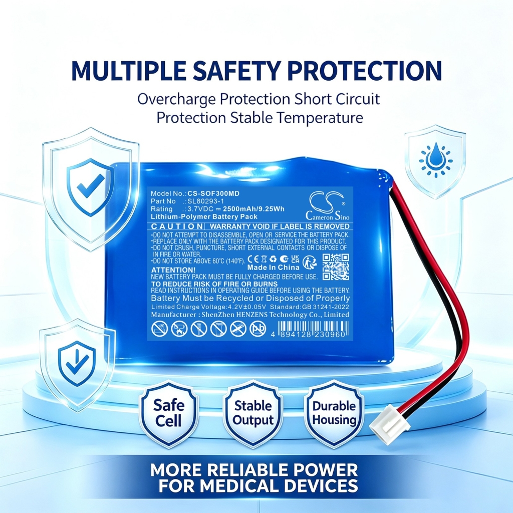 Battery compatible with Osen CS-SOF300MD