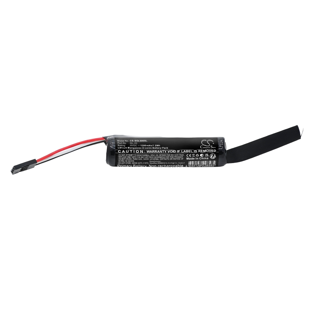 Battery compatible with Omnilock CS-SOL500SL