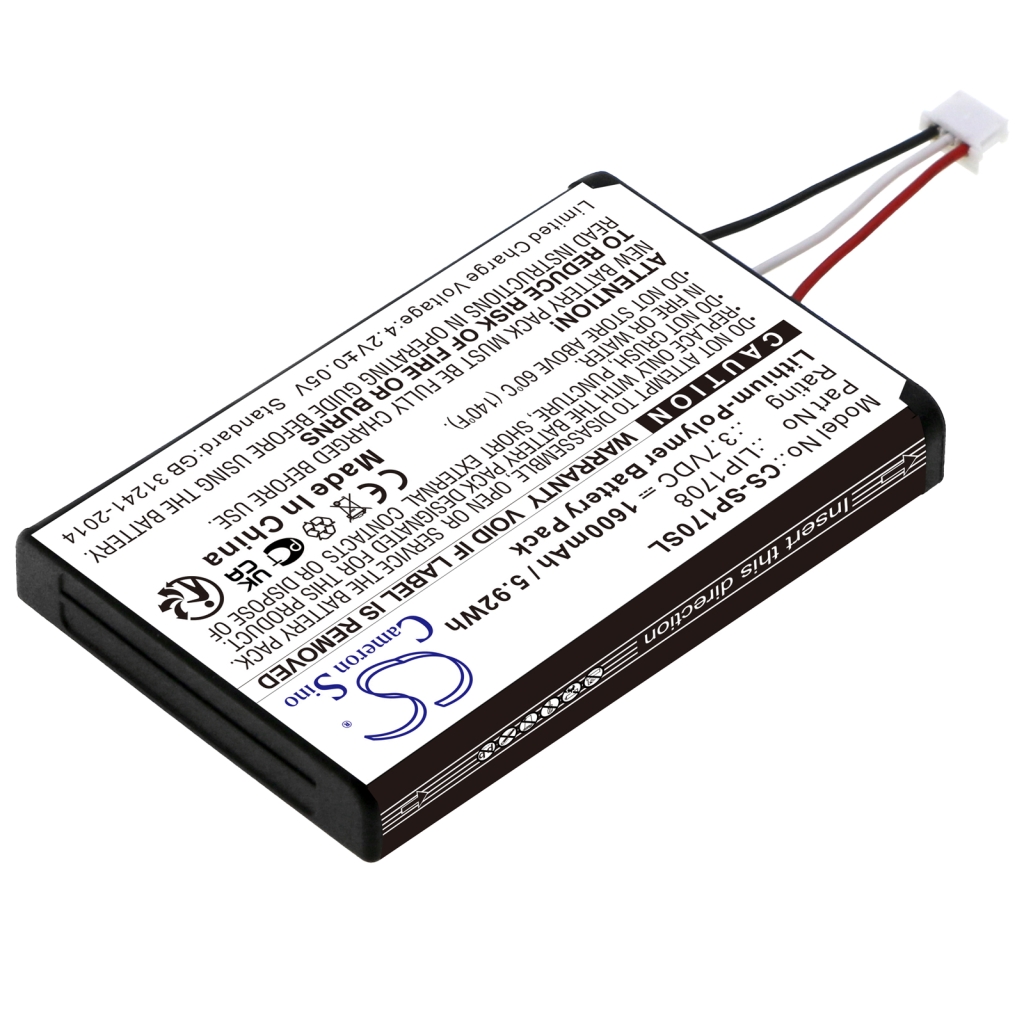 Compatibele batterijvervanging voor Sony LIP1708