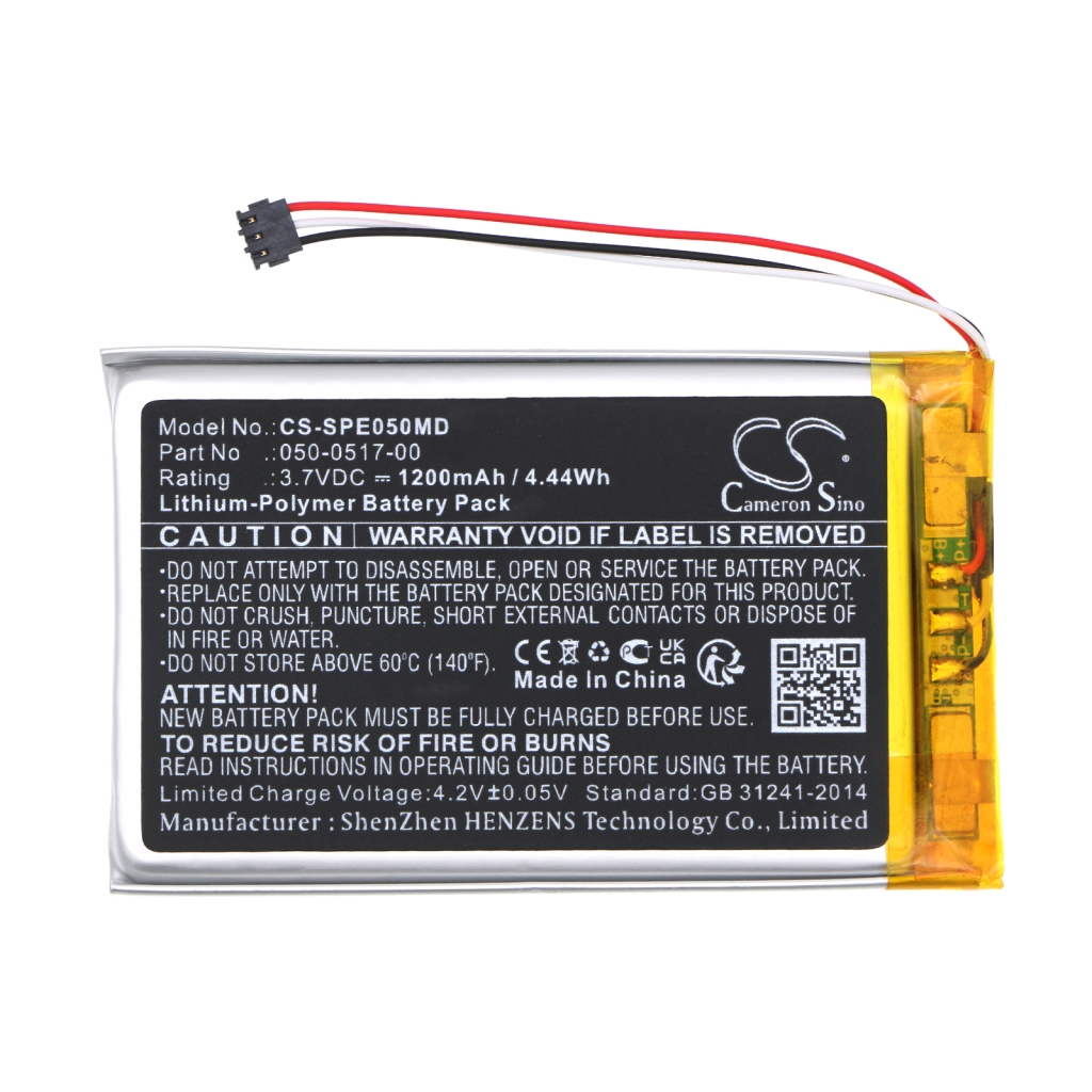 Medische Batterij Spacelabs CS-SPE050MD