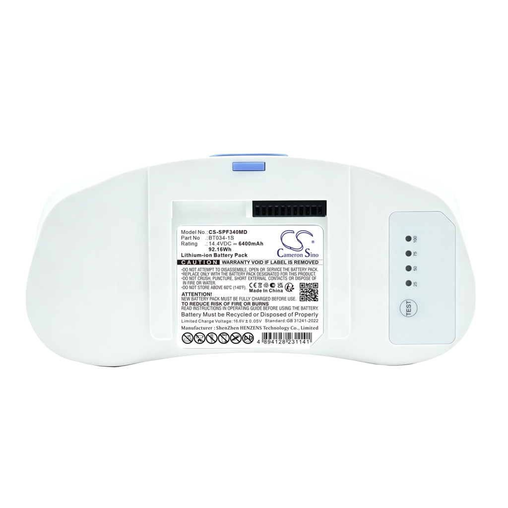 Battery compatible with Caire inc CS-SPF340MD