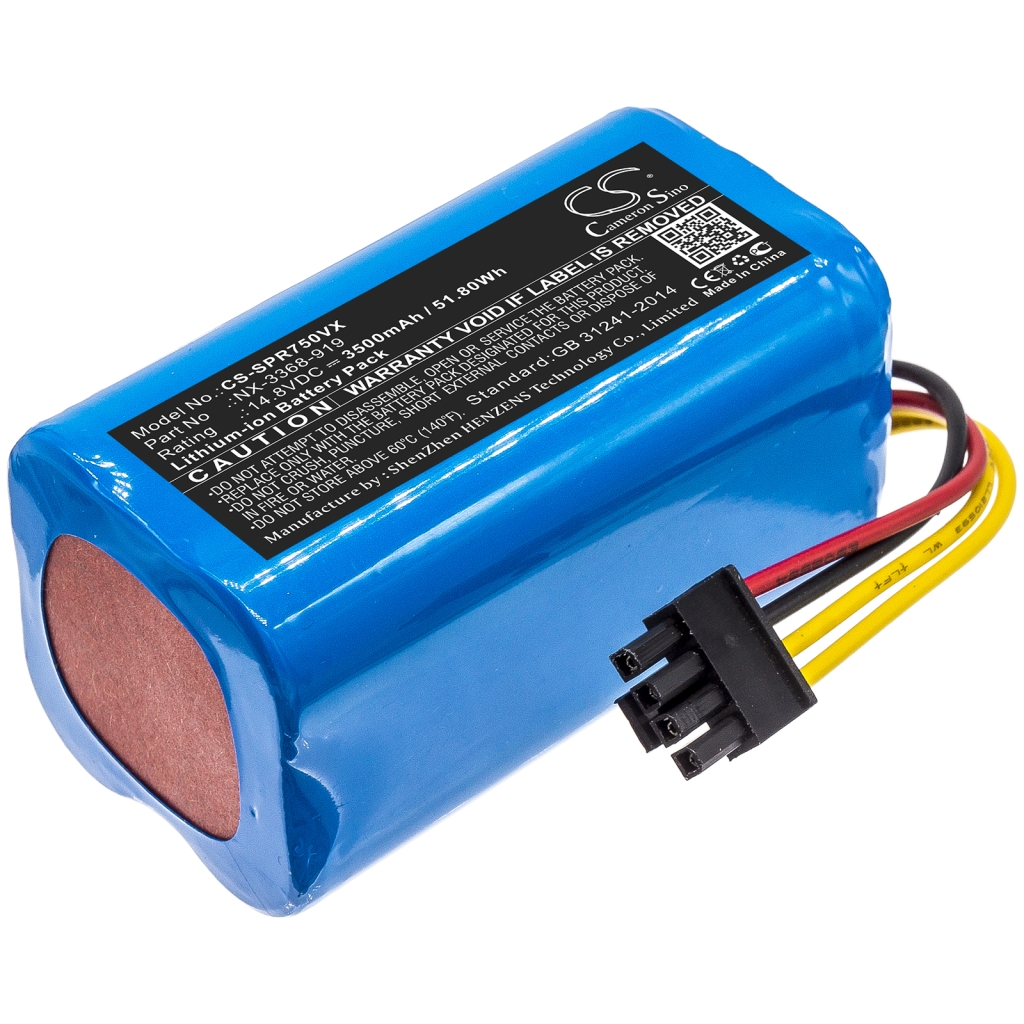 Batterijen voor stofzuigers Fully funny CS-SPR750VX