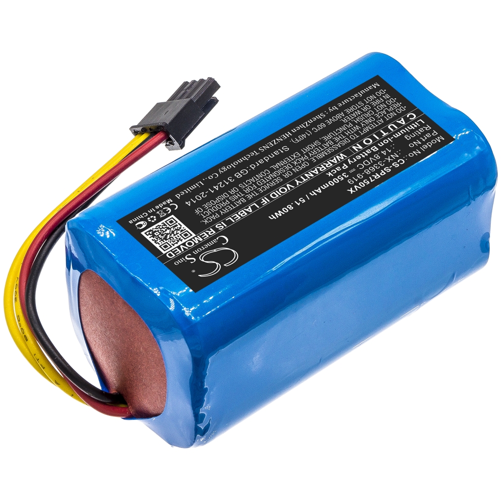 Batterijen voor stofzuigers Fully funny CS-SPR750VX