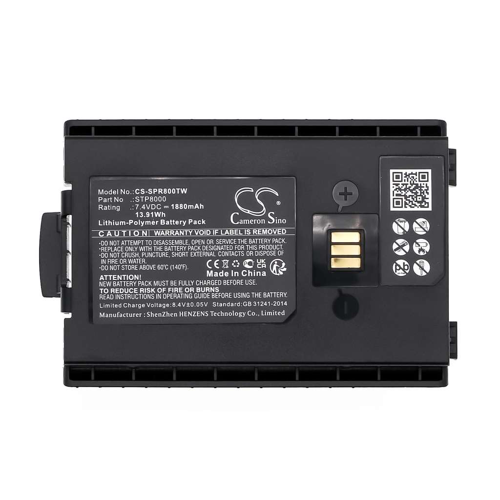 Batterij voor tweerichtingsradio Simoco-Sepura Tetra STP8000