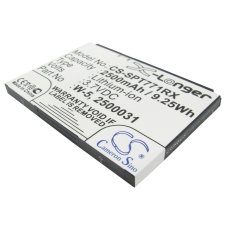 Compatibele batterijvervanging voor Sprint 2500031,2500060,W-5