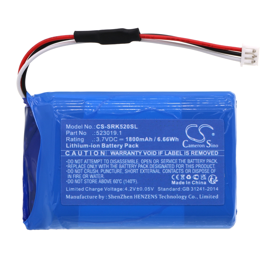 Batterij voor elektrisch gereedschap Systronik CS-SRK520SL