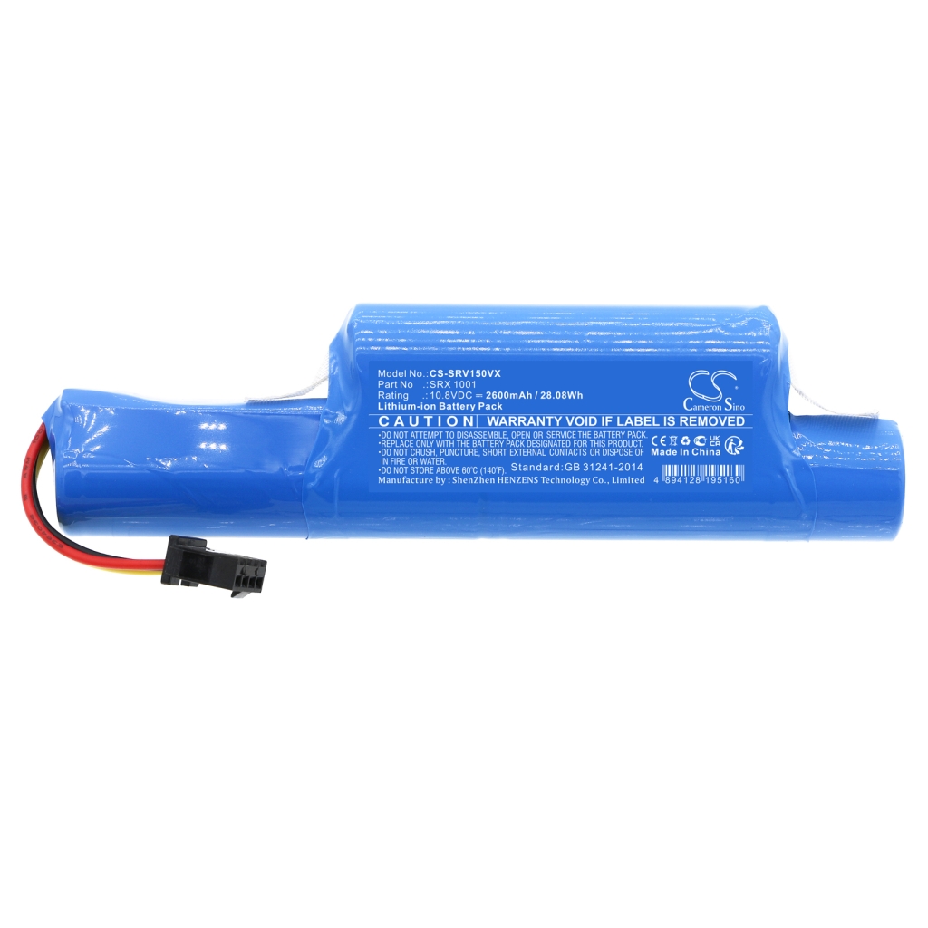 Compatibele batterijvervanging voor Vileda SRX 1001