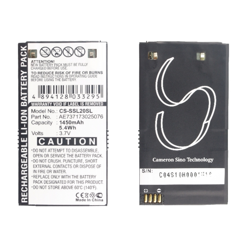 DAB Digitale Batterij Sirius CS-SSL20SL