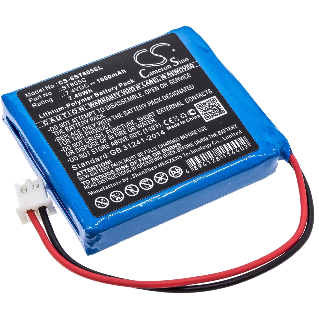 Compatibele batterijvervanging voor Senter 