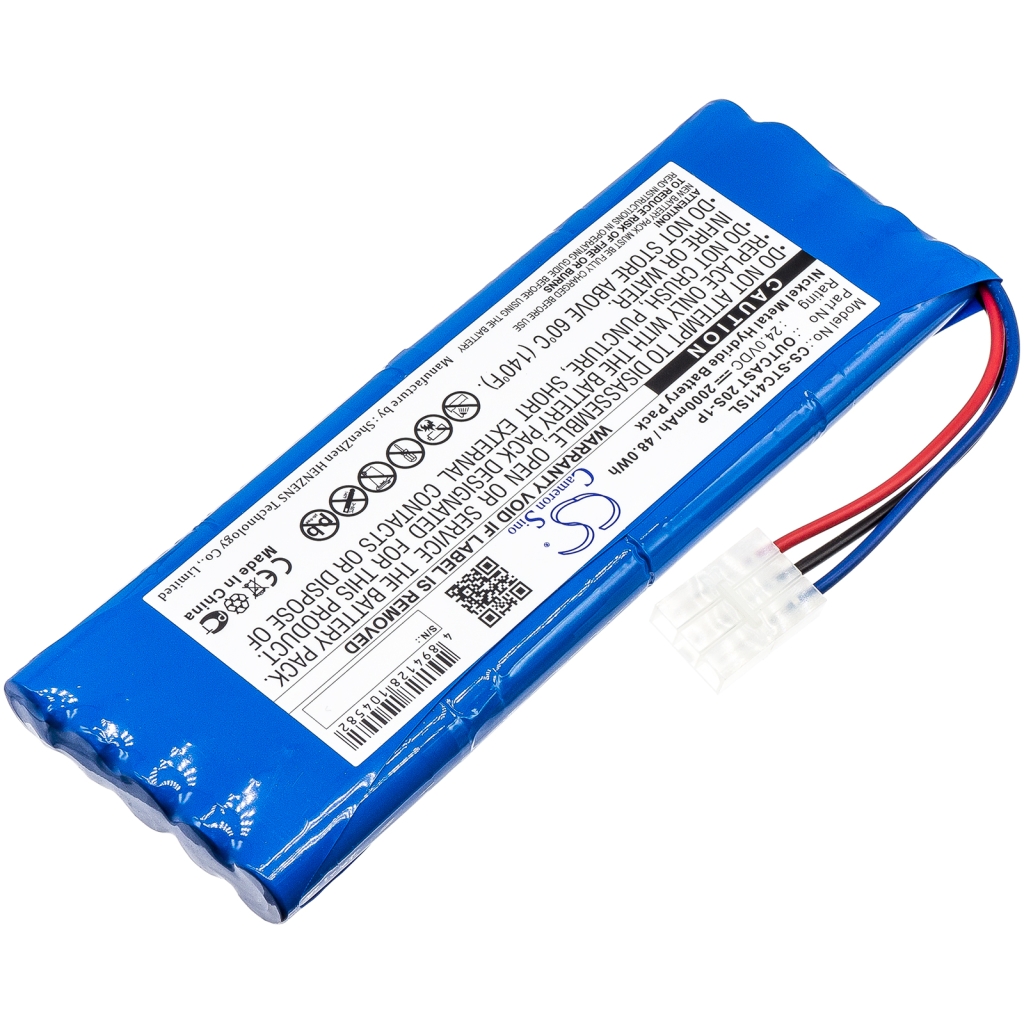 Batterijen Vervangt OUTCAST 20S-1P