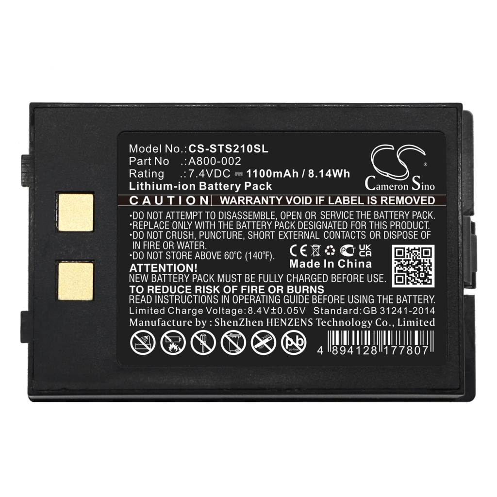 Batterijen Printerbatterij CS-STS210SL