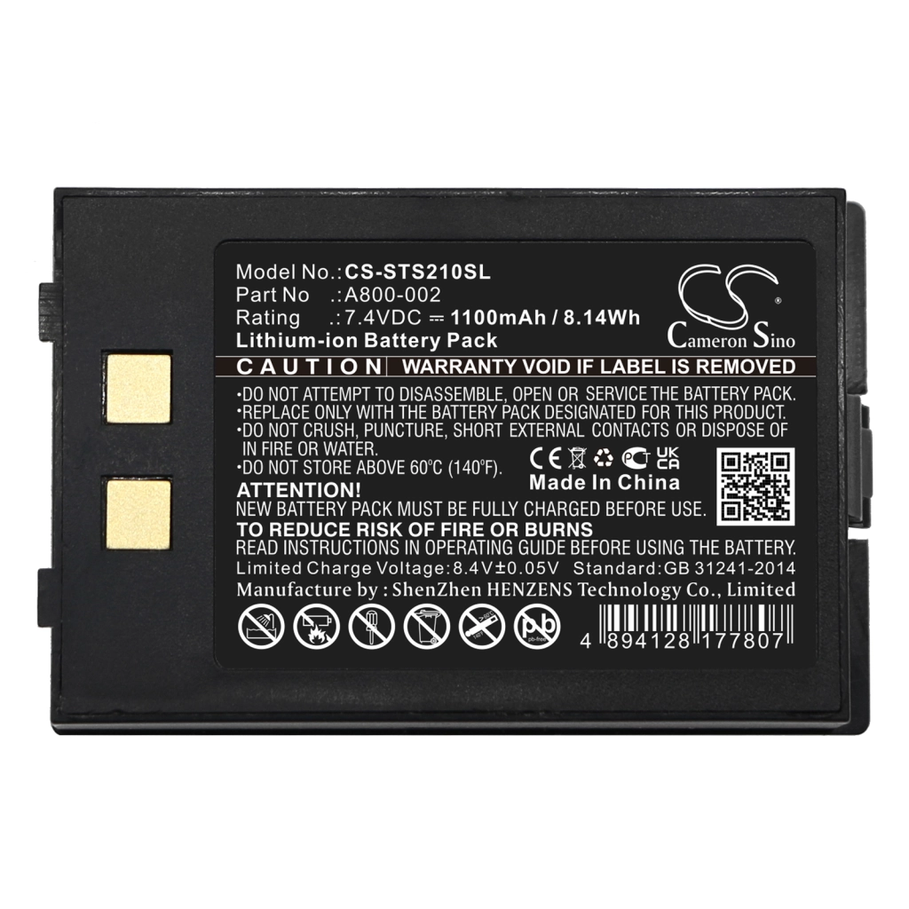 Batterijen Printerbatterij CS-STS210SL