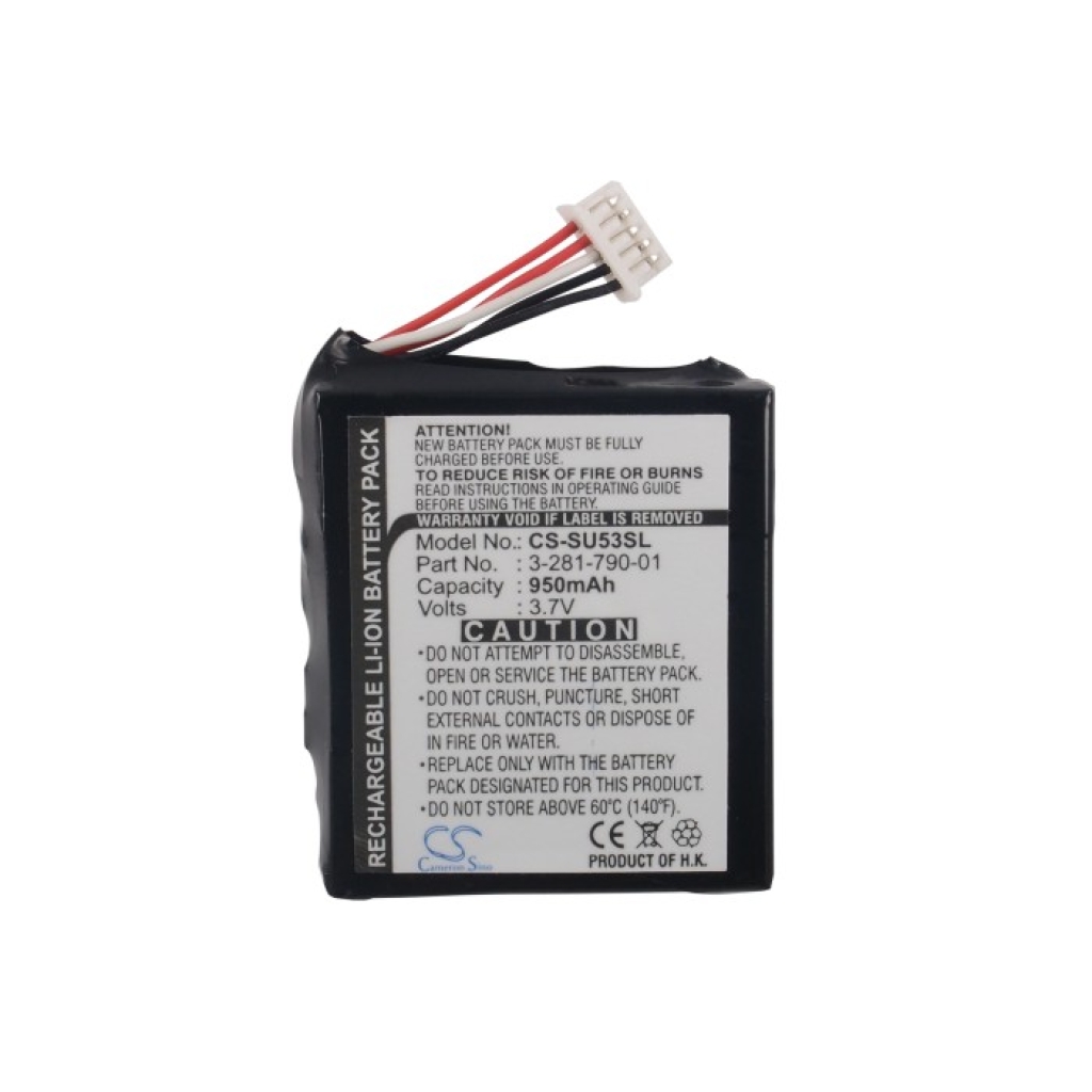 Batterijen GPS, Navigator Batterij CS-SU53SL