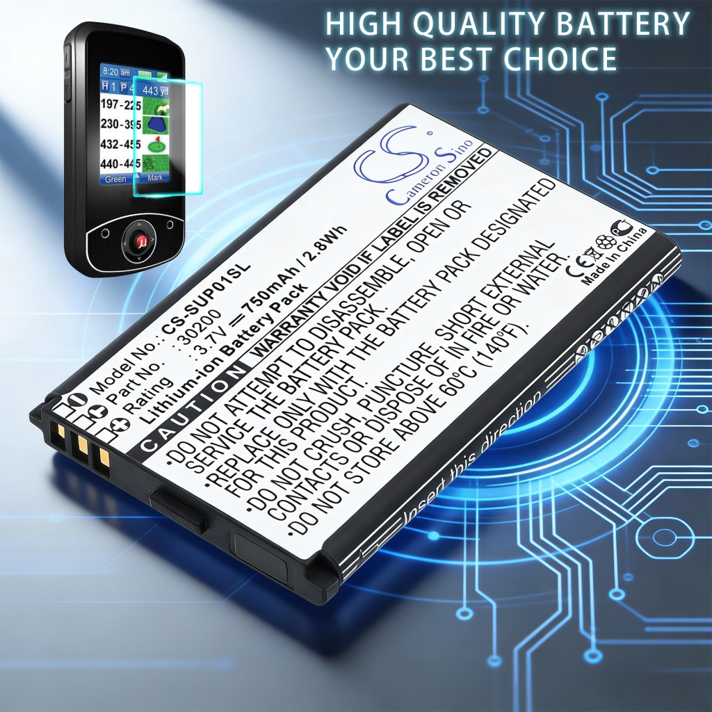 Battery compatible with Callaway CS-SUP01SL