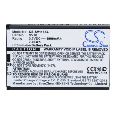 Compatibele batterijvervanging voor Sieval SV10