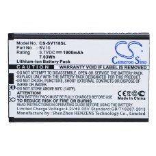 Compatible battery replacement for Sieval SV10