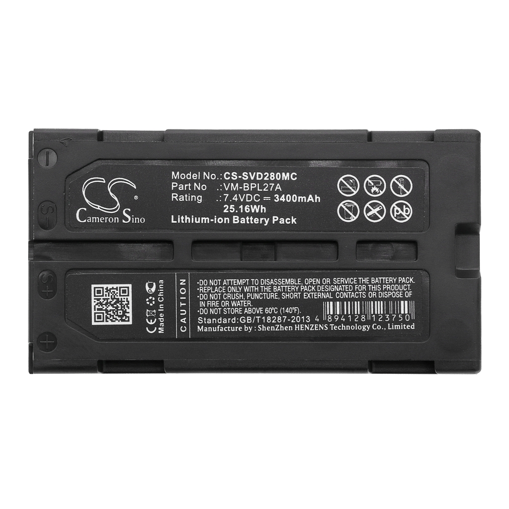 Batterij voor camera RCA Pro 598