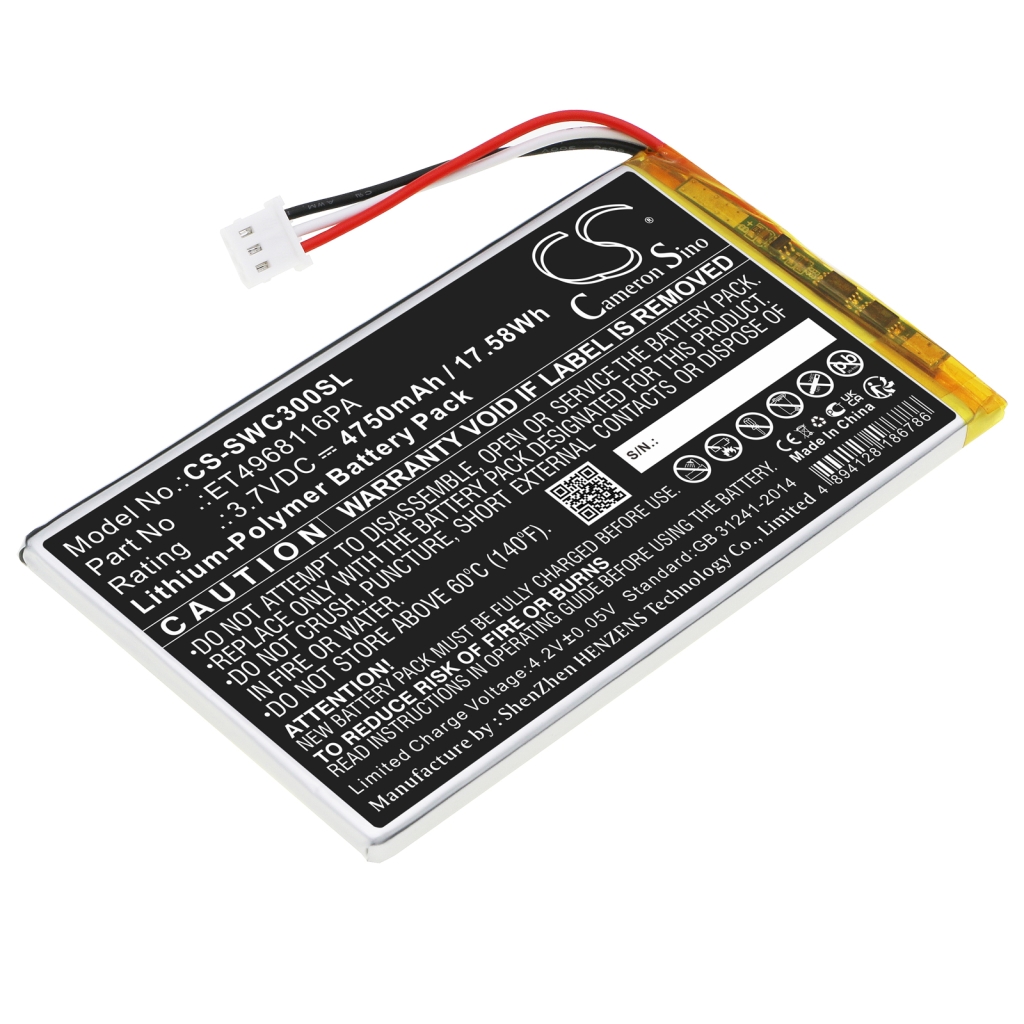 Batterijen GPS, Navigator Batterij CS-SWC300SL
