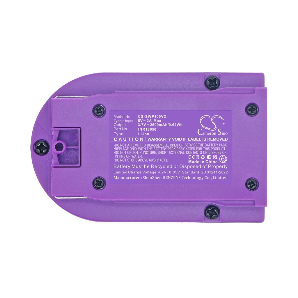Battery compatible with Swiffer