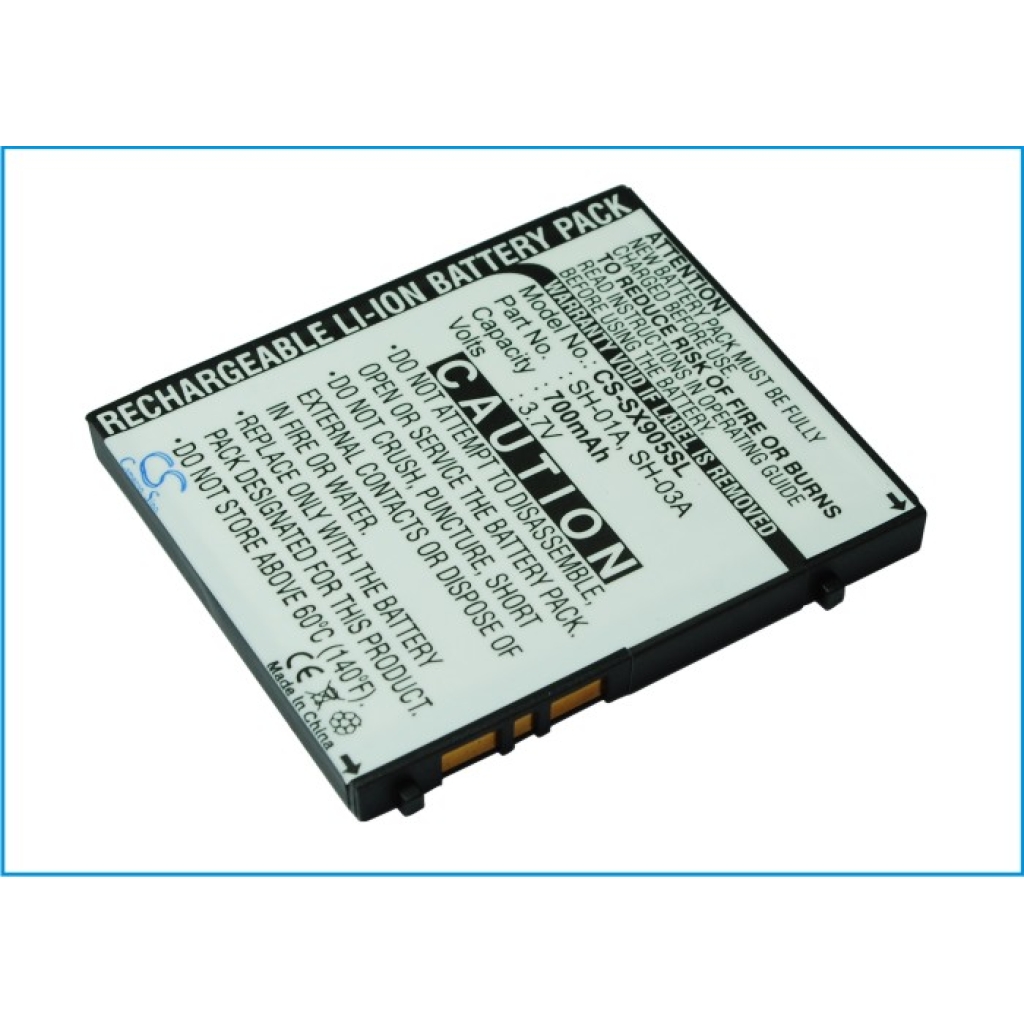 Batterij voor mobiele telefoon Sharp CS-SX905SL