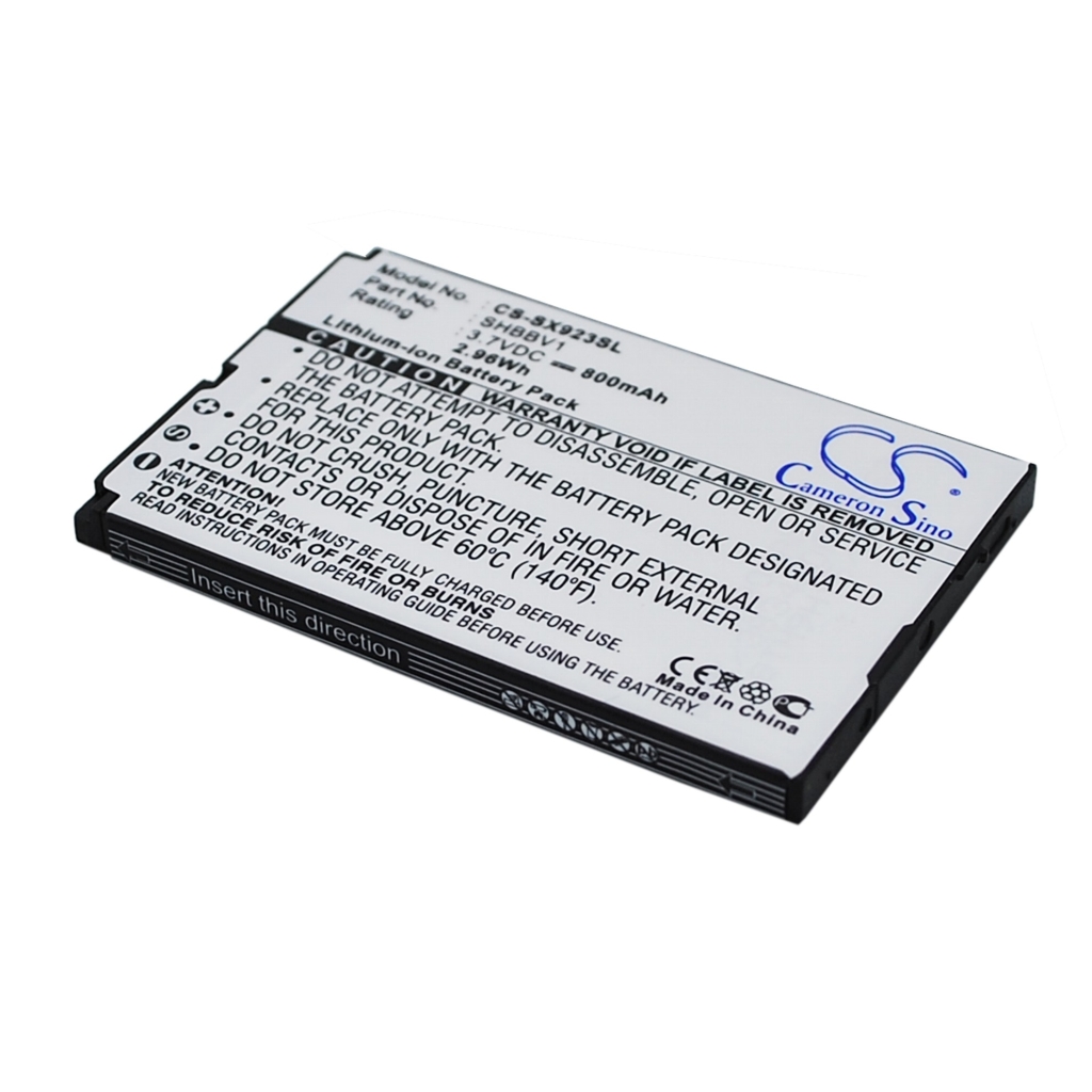 Compatibele batterijvervanging voor Sharp SHBBV1