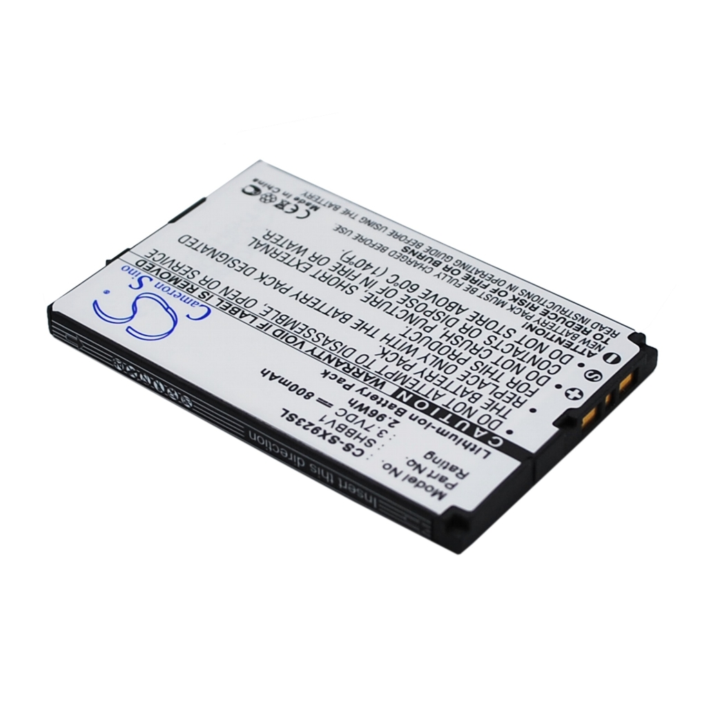 Compatibele batterijvervanging voor Sharp SHBBV1