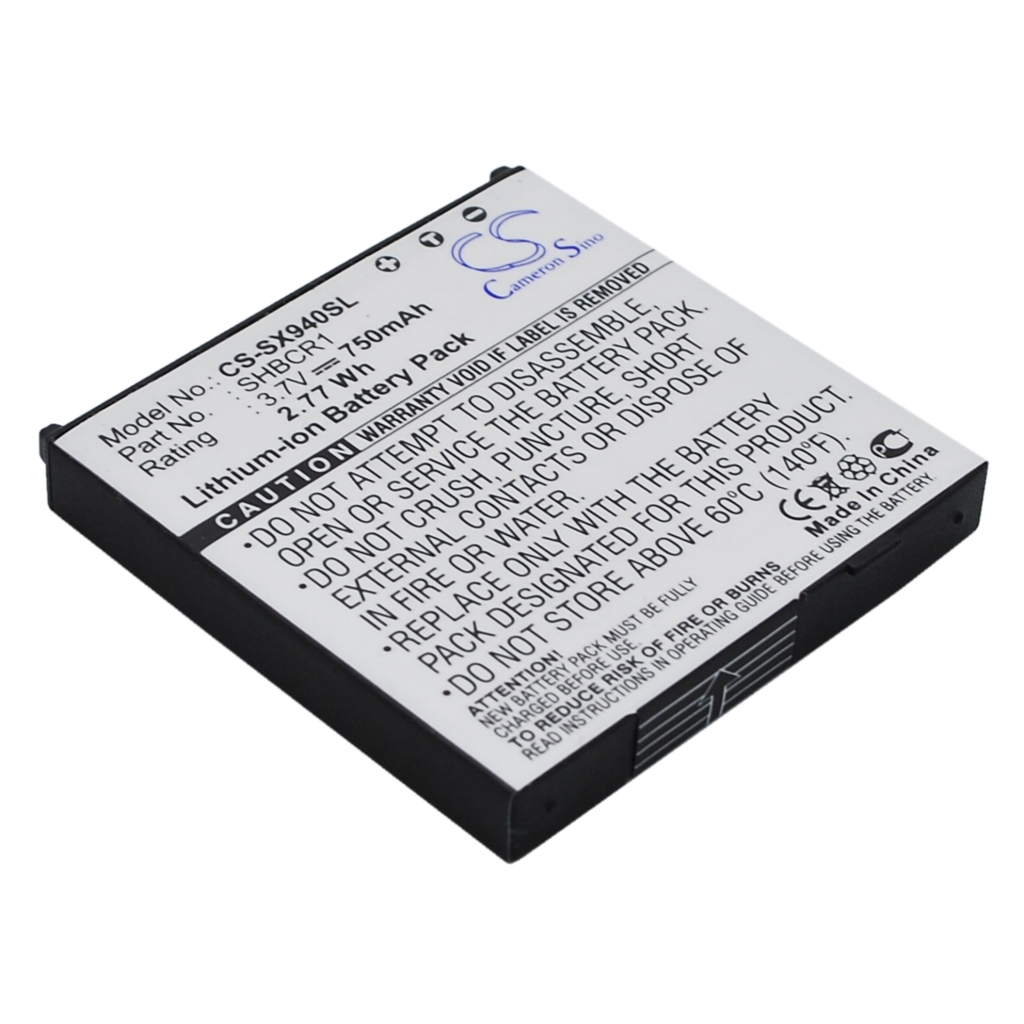 Compatibele batterijvervanging voor Sharp SHBCR1