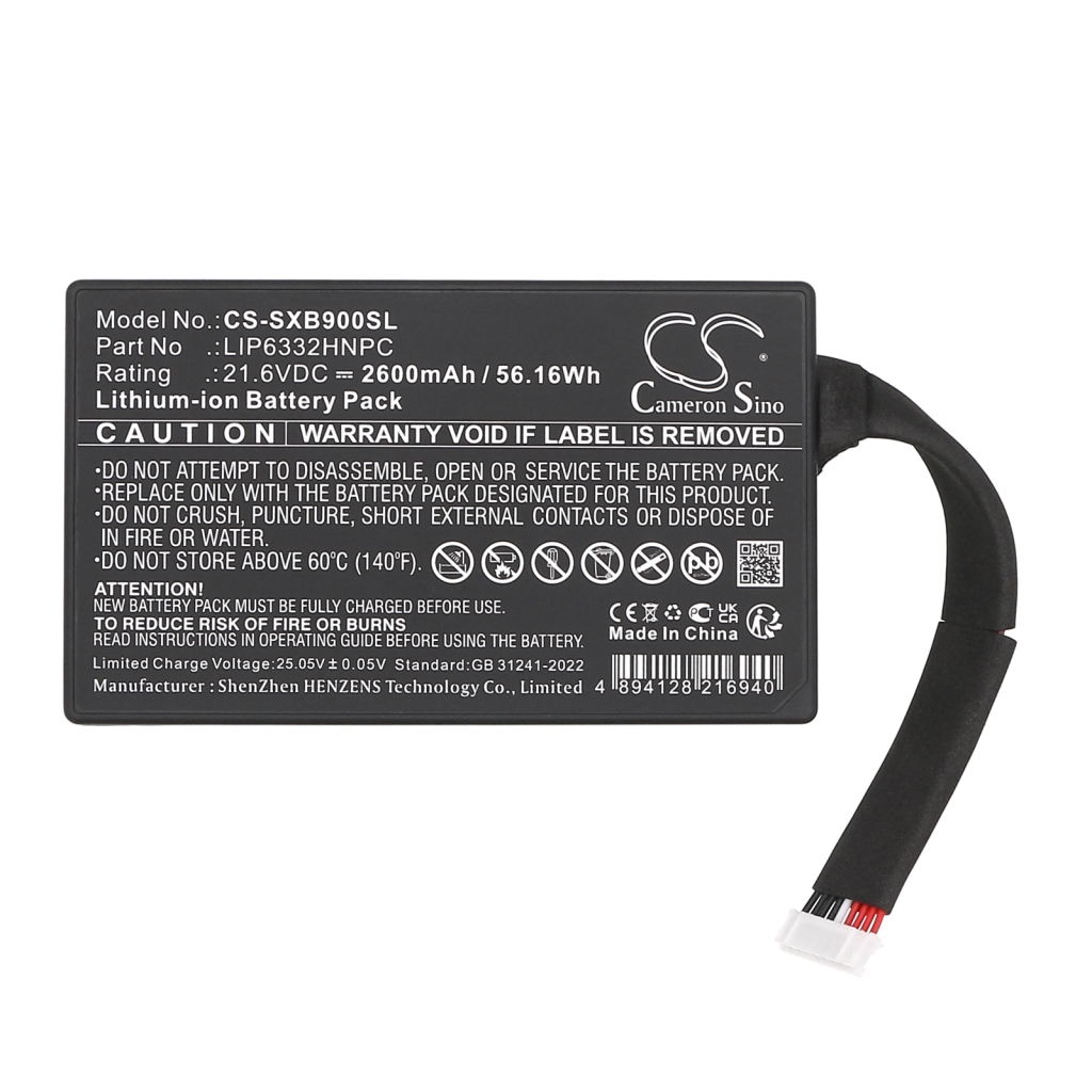 Batterijen Luidspreker Batterij CS-SXB900SL