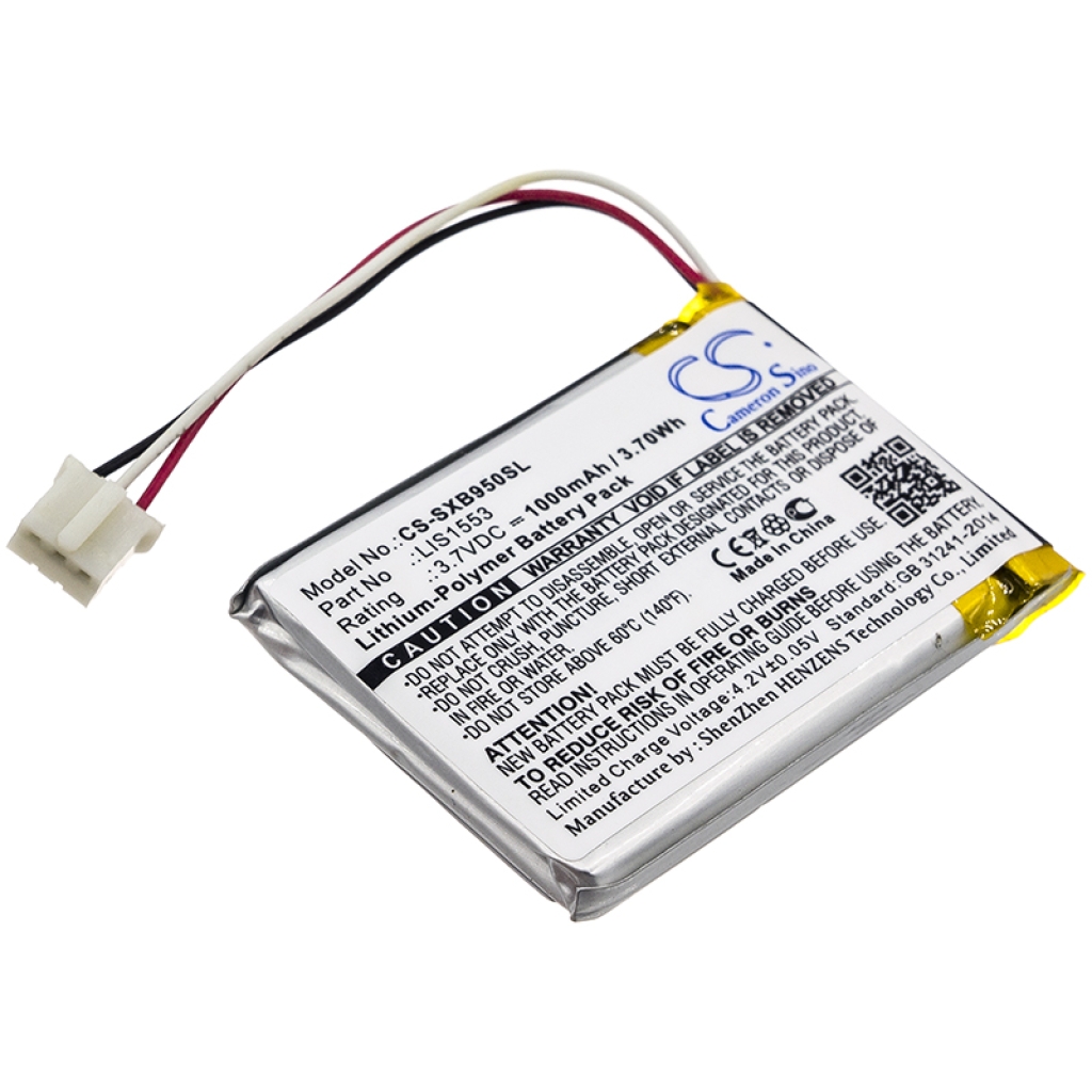Batterij Vervangt LIS1553(SY6)