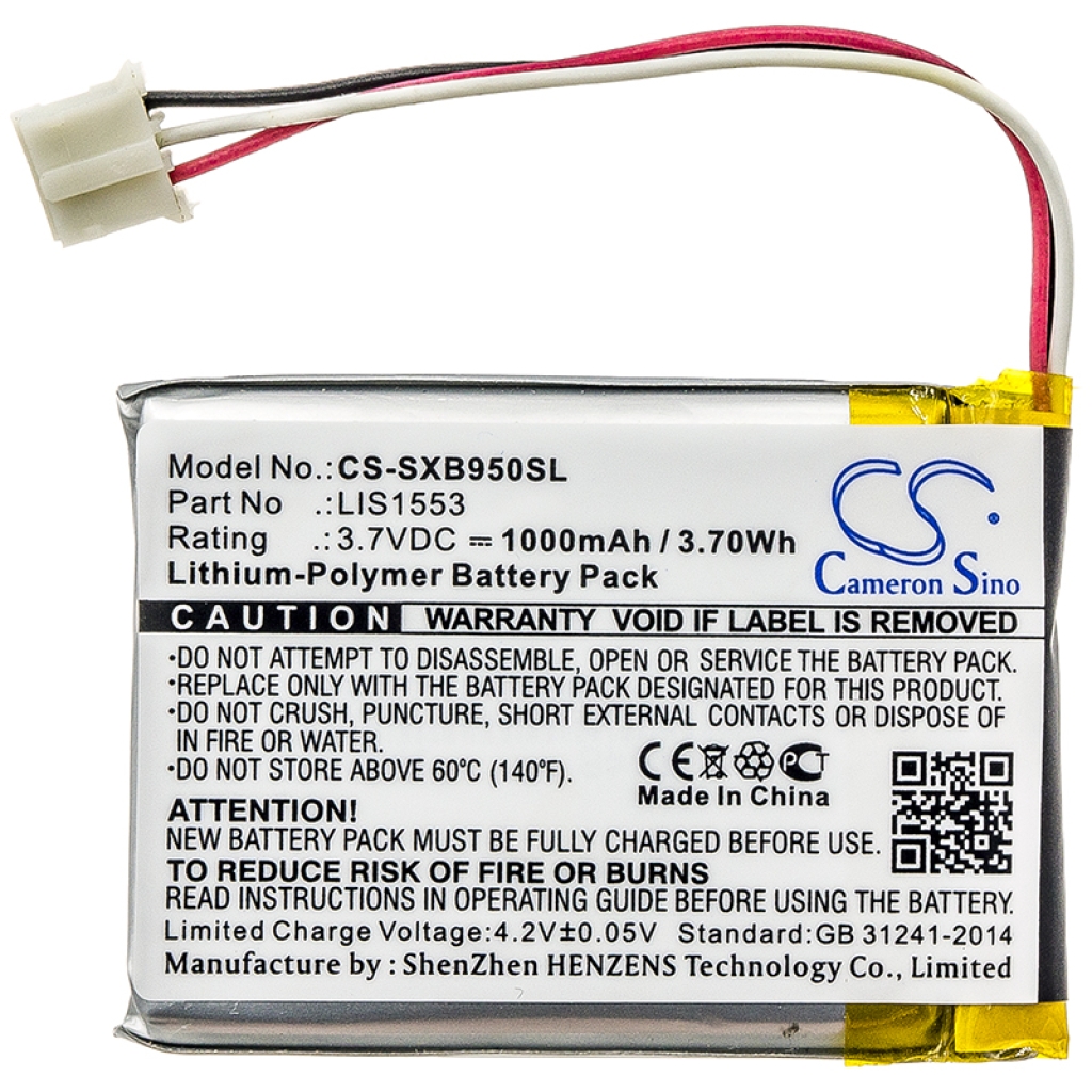 Batterijen Vervangt LIS1553