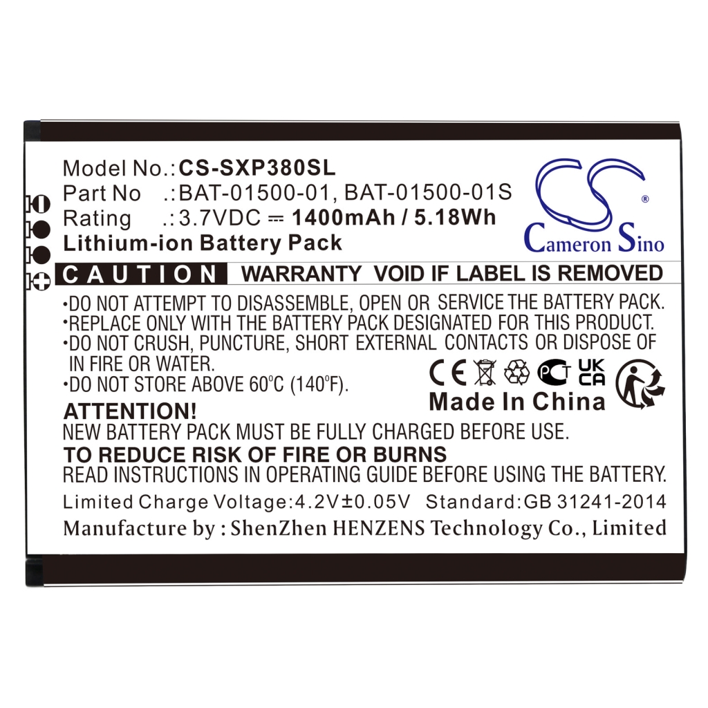 Batterij voor mobiele telefoon Sonim CS-SXP380SL